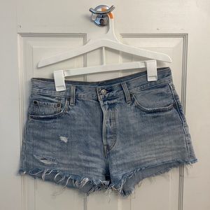 Levi denim shorts